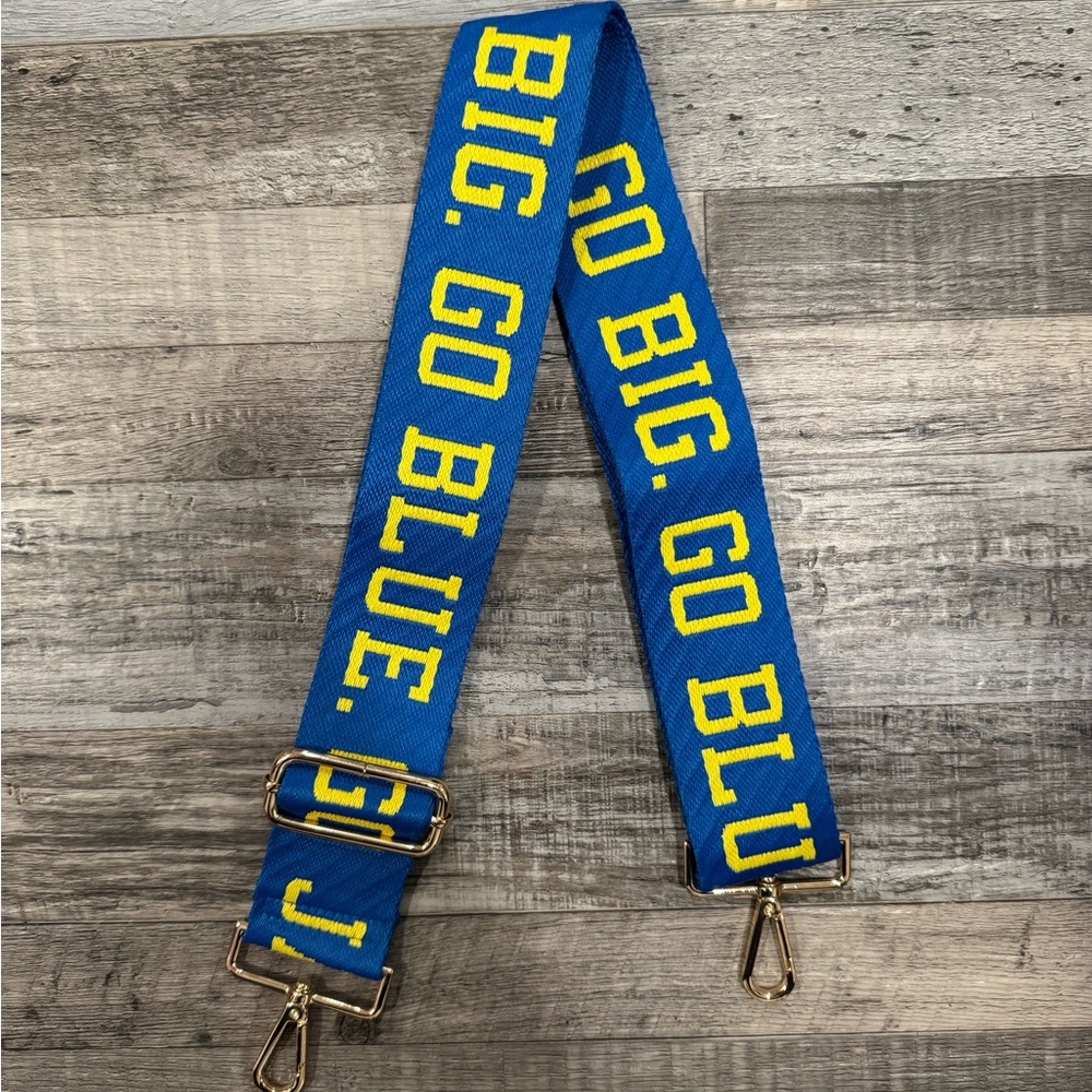 Blue and Yellow Adjustable Strap (SDSU JACK RABBITS)
